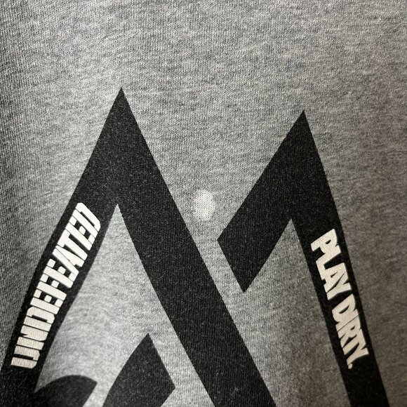 Undefeated Play DIrty UACTP Small S T Shirt Gray Graphic Tee - Picture 14 of 14